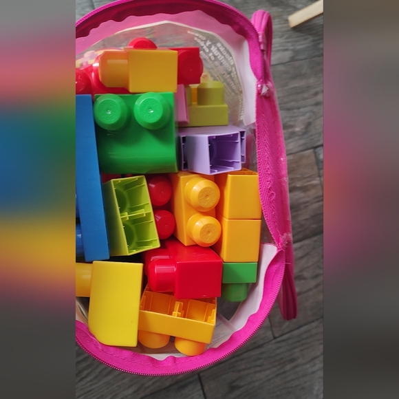 Mega Bloks Big  Building 2 Bags  175 Piece Total Good Condition - Picture 6 of 9